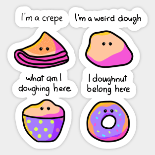 I'm a crepe Sticker